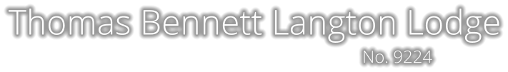 Thomas Bennett Langton Lodge                                                                 No. 9224